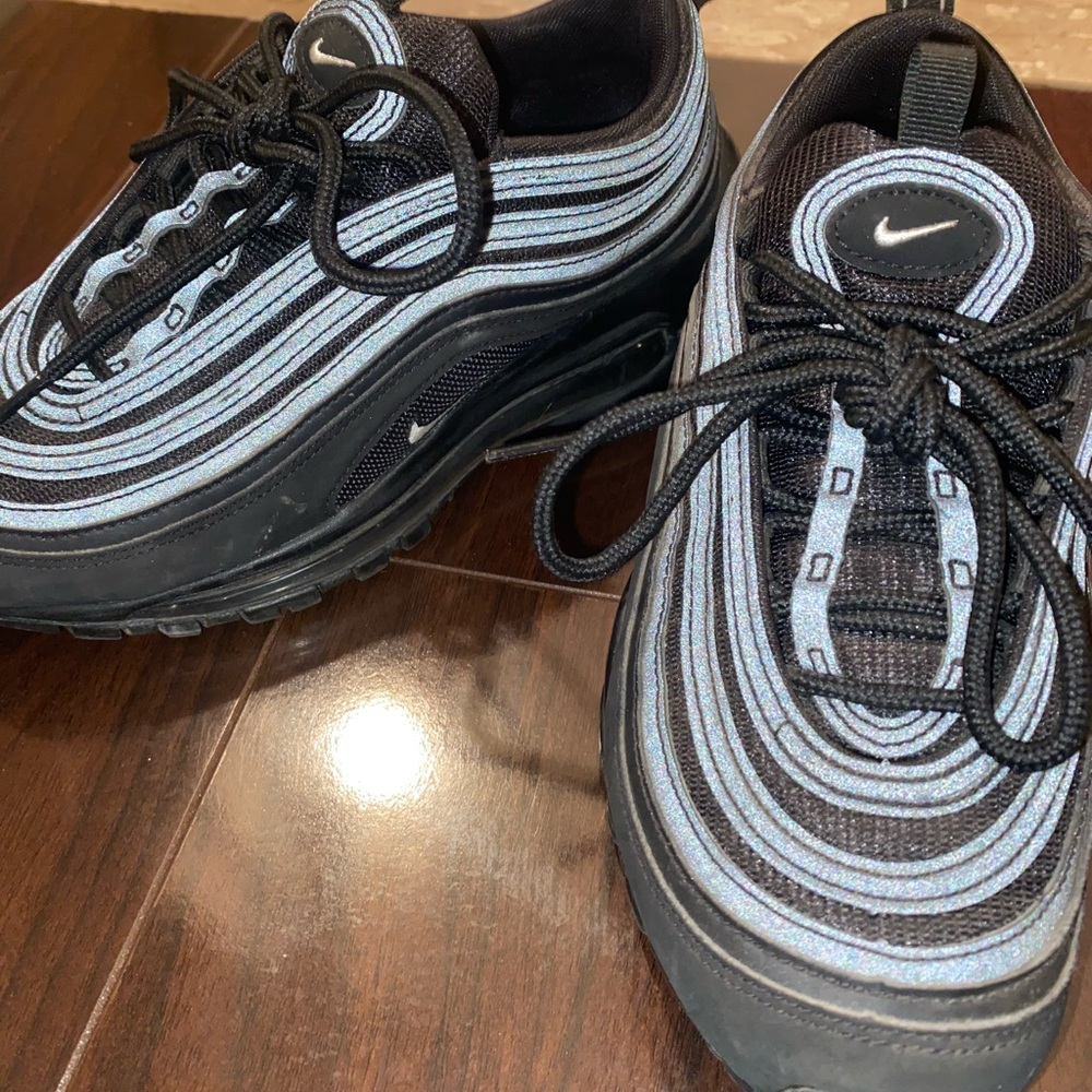 Kids Custom Nike Air Max 97 Reflect Silver